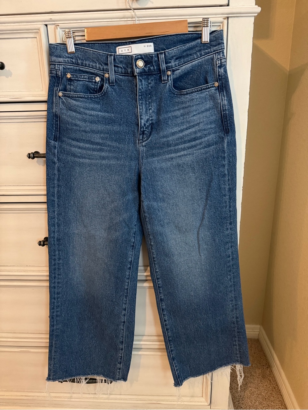 AYR secret sauce wide leg jeans